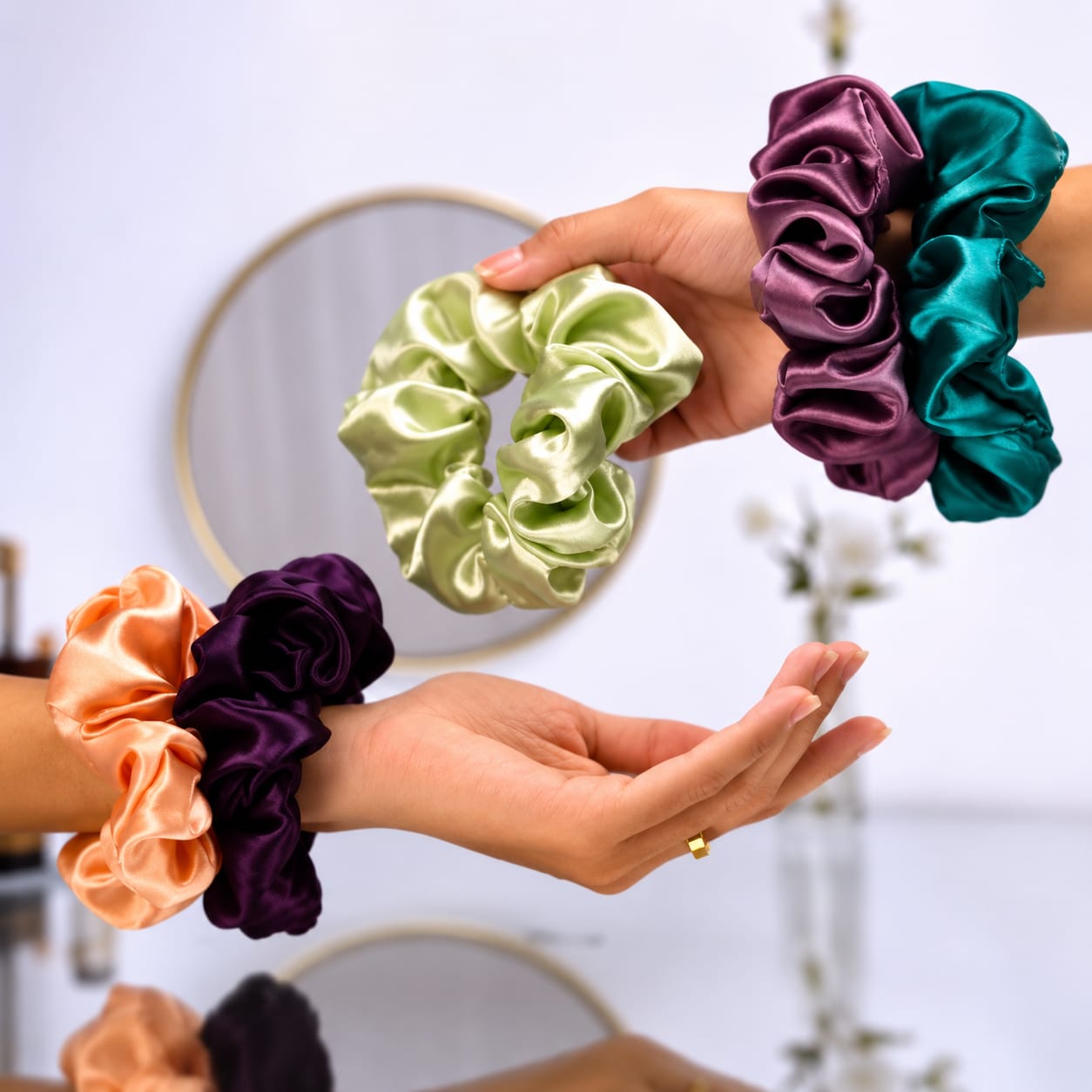 Pack of 4 Scrunchies