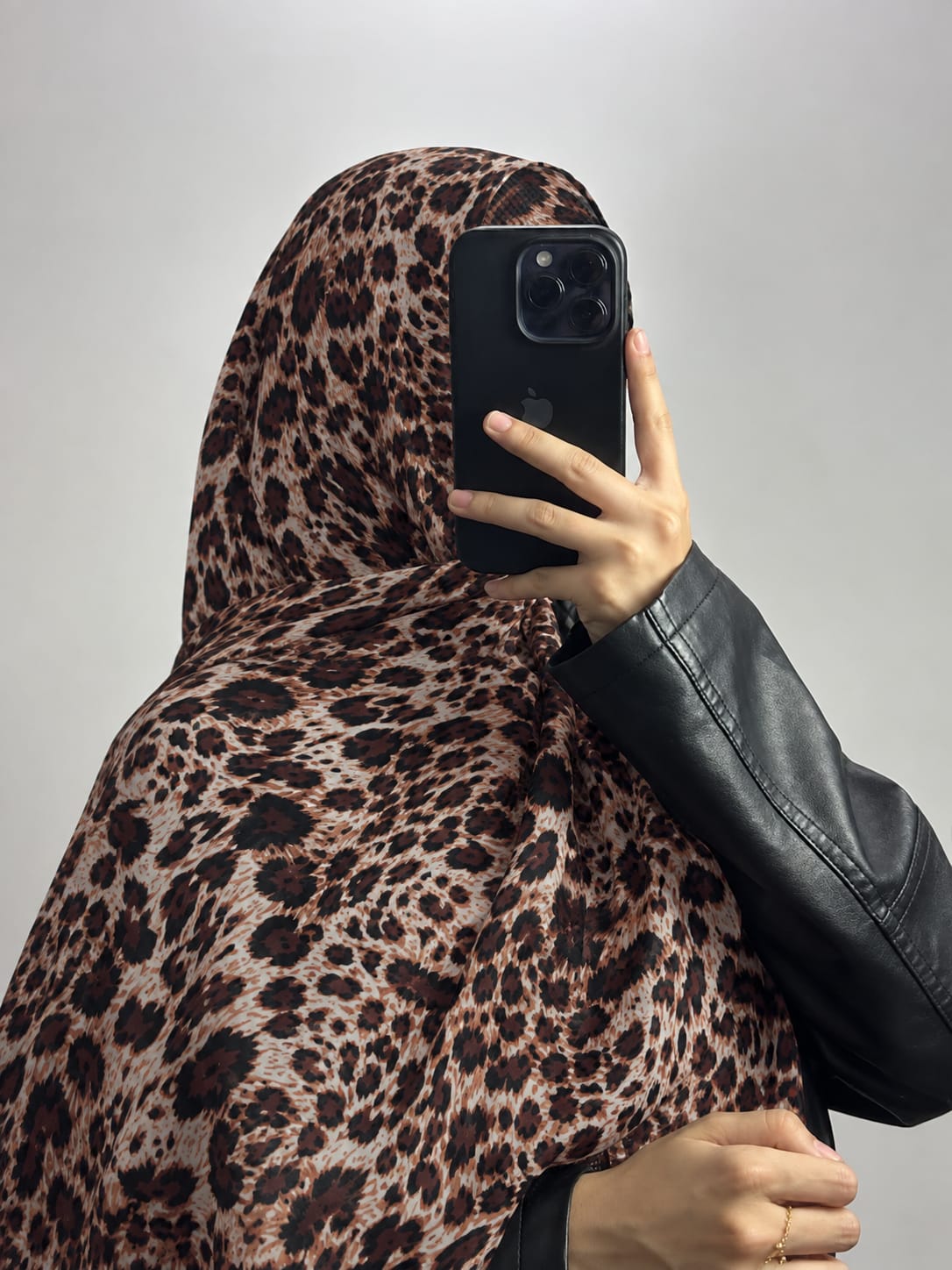 Cheetah Print Hijab