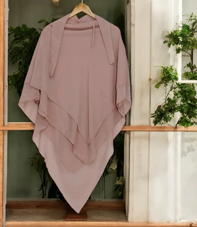 3 Layer Khimmar PINK