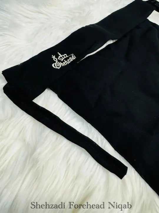 Pack of 3 Saudi Niqab with Embroidery