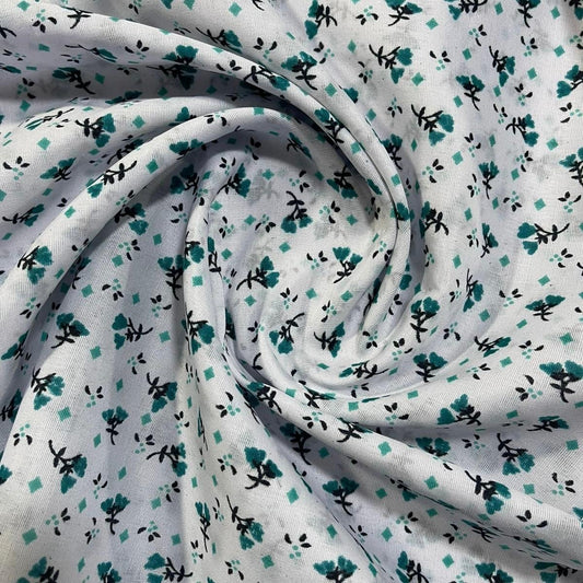 Printed Namaz Chadar with sleeves and Naqab- NC3310