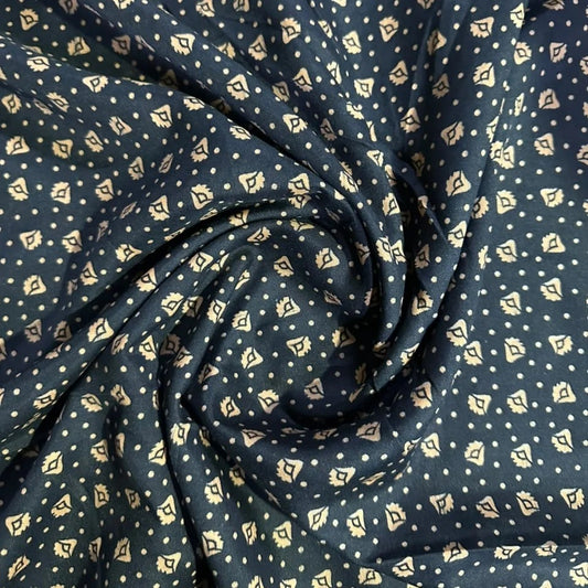 Printed Namaz Chadar with sleeves and Naqab- NC3311