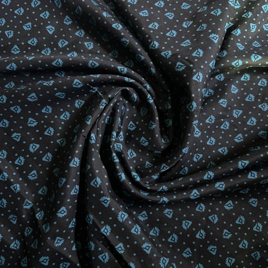 Printed Namaz Chadar with sleeves and Naqab- NC3312