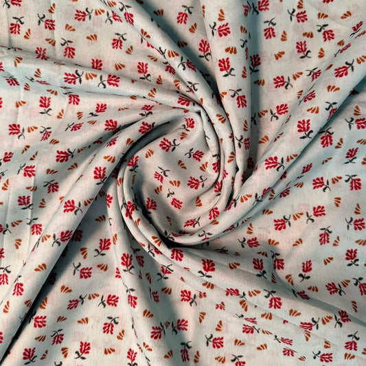 Printed Namaz Chadar with sleeves and Naqab- NC3316