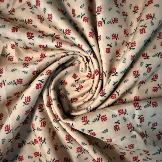 Printed Namaz Chadar with sleeves and Naqab- NC3317