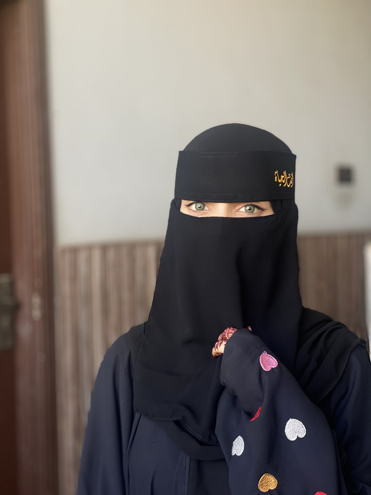ANT-Al-HAYAT SAUDI NIQAB WITH EMBROIDERY