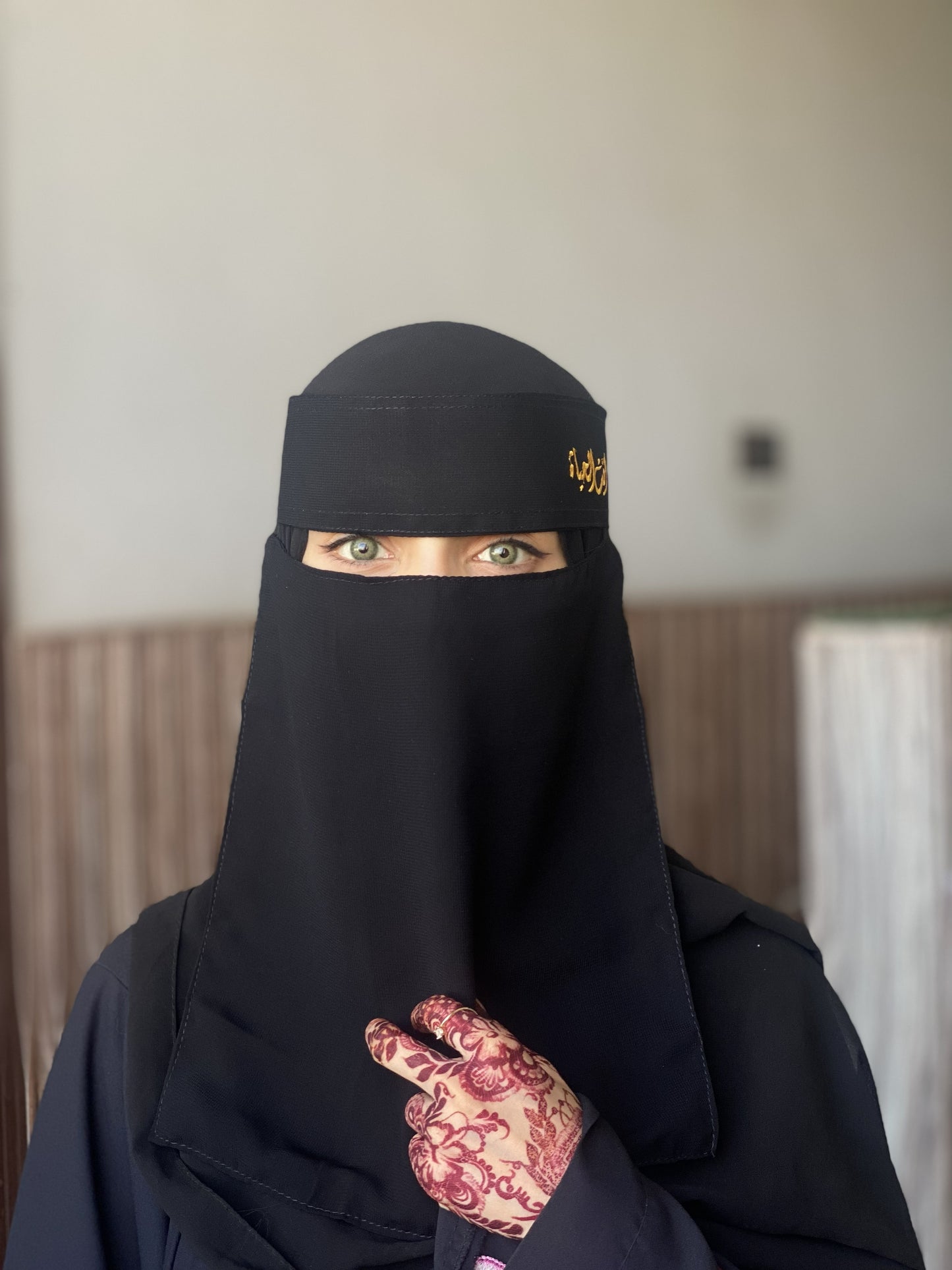 ANT-Al-HAYAT SAUDI NIQAB WITH EMBROIDERY