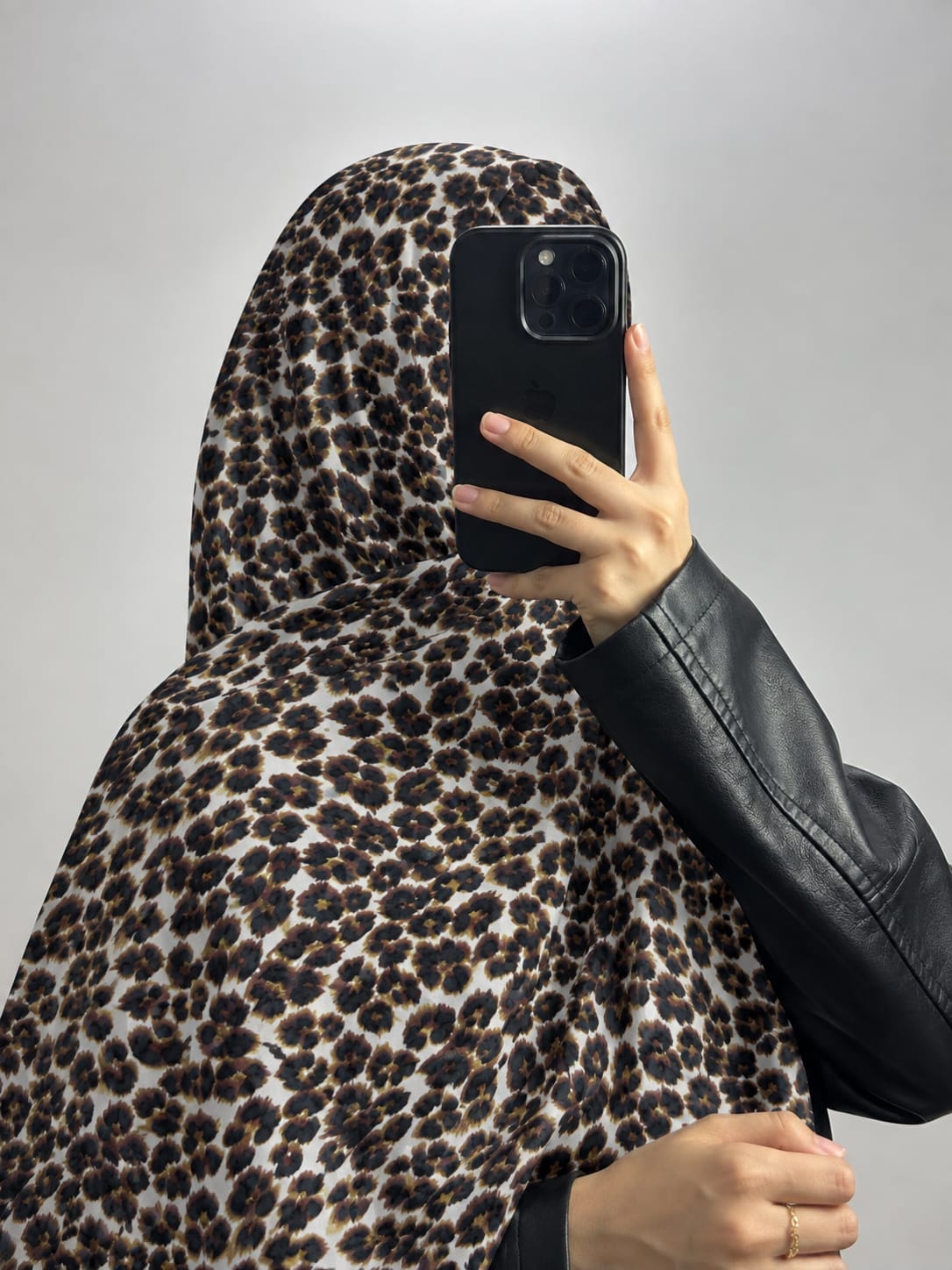 Cheetah Print Hijab