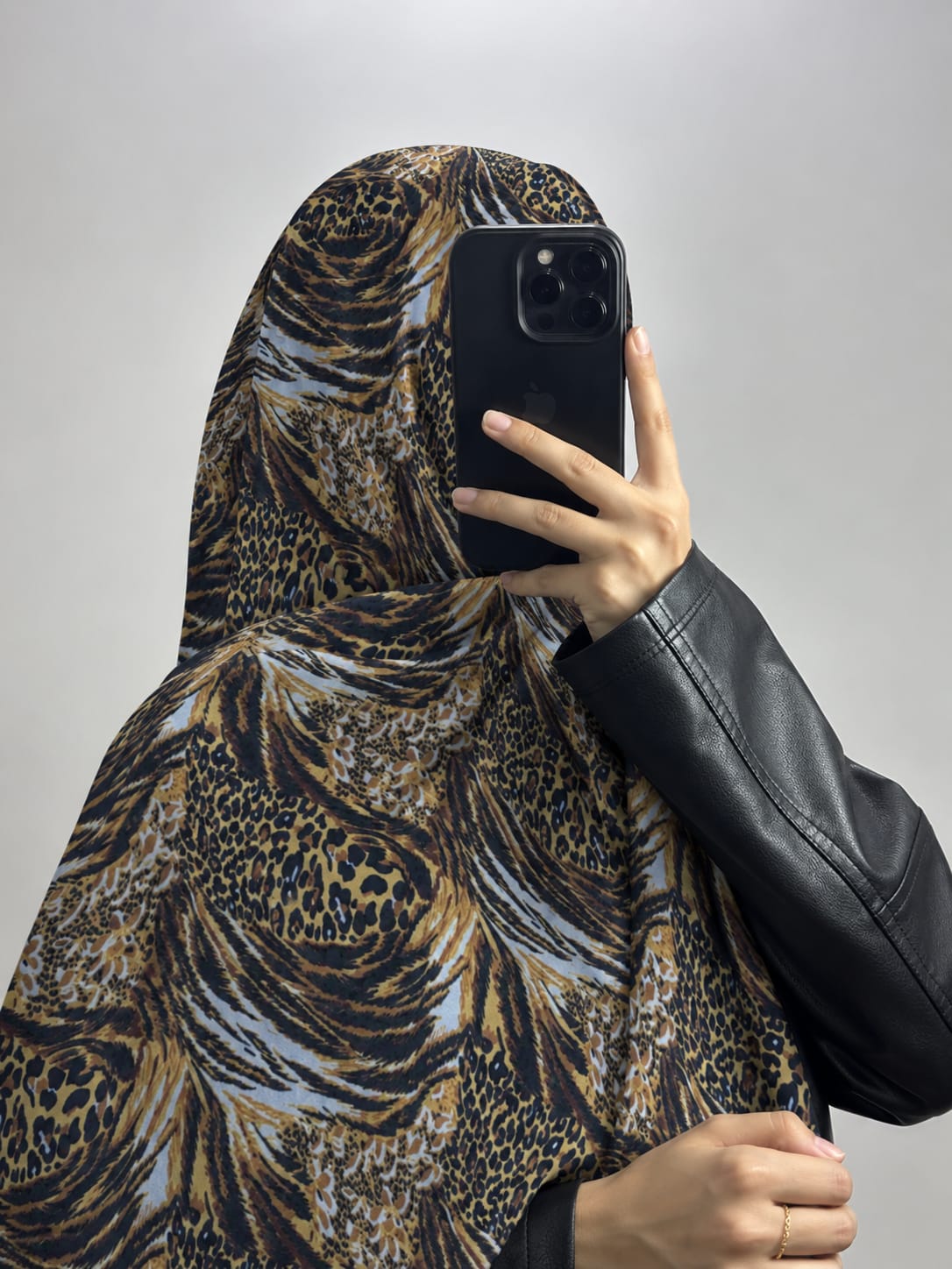 Cheetah Print Hijab