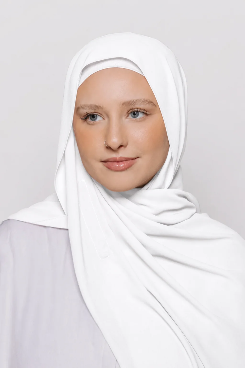 Built-in Magnet Hijab - MAROON