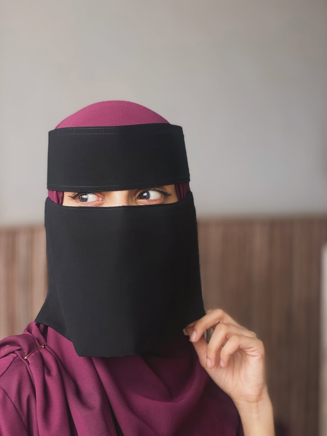 Short Lenght Saudi Niqab