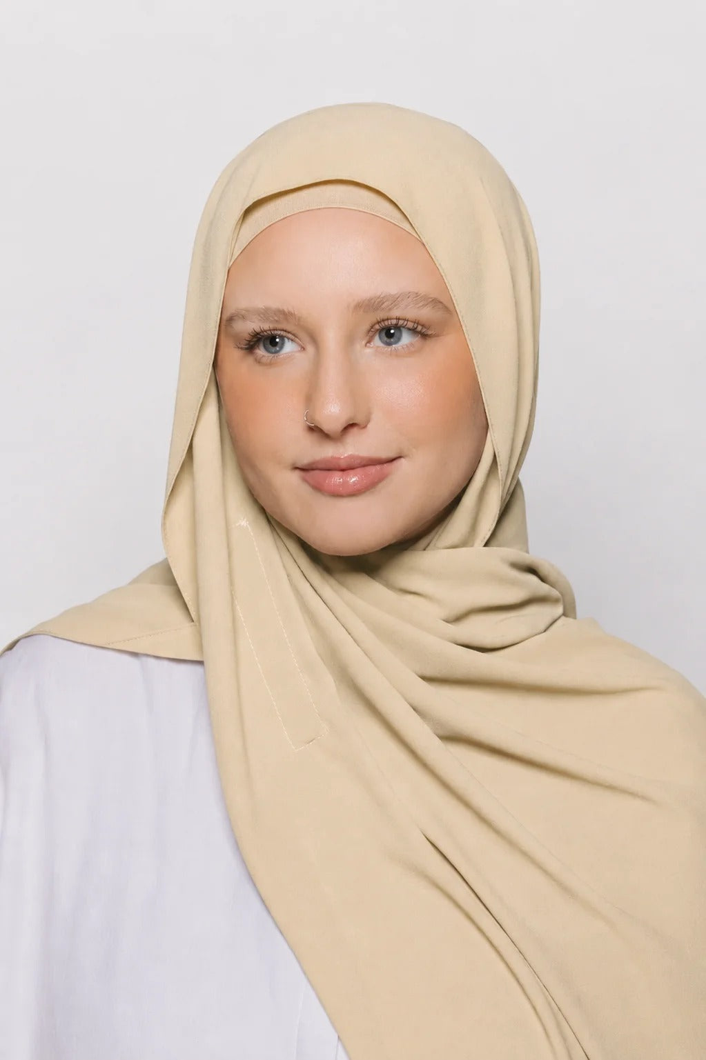Built-in Magnet Hijab - MAROON