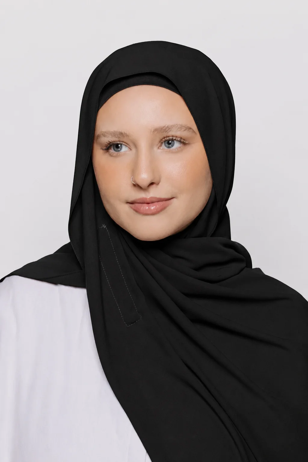 Built-in Magnet Hijab - MAROON