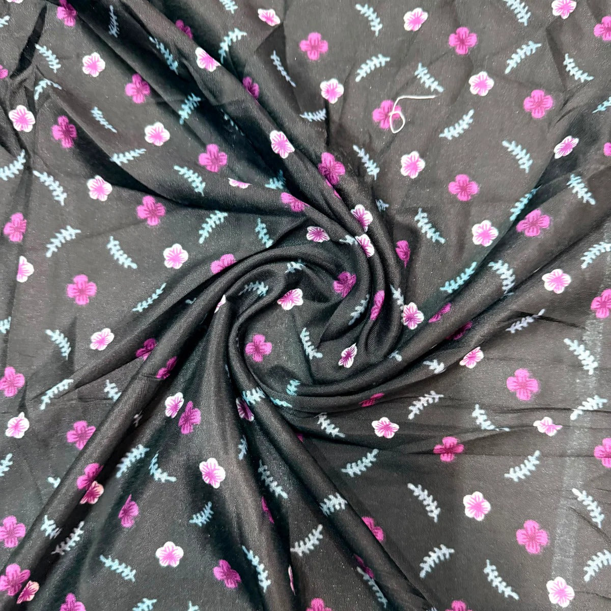 Printed Namaz Chadar with sleeves and Naqab- NC3245