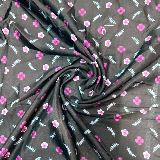 Printed Namaz Chadar with sleeves and Naqab- NC3245