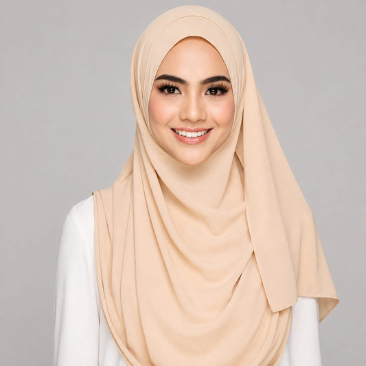 Instant Hijab with 2 Loops - SKIN